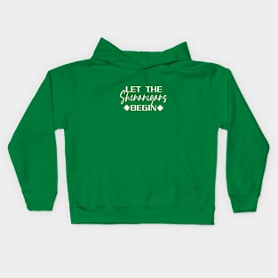 St. Patrick's Day Shenanigans Kids Hoodie